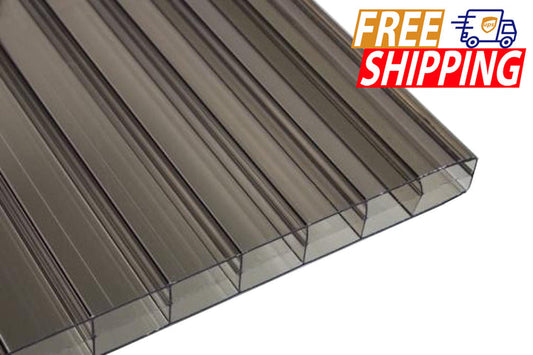 Twinwall Bronze Sheet 3/8" Thick, 48 x 96 Inches