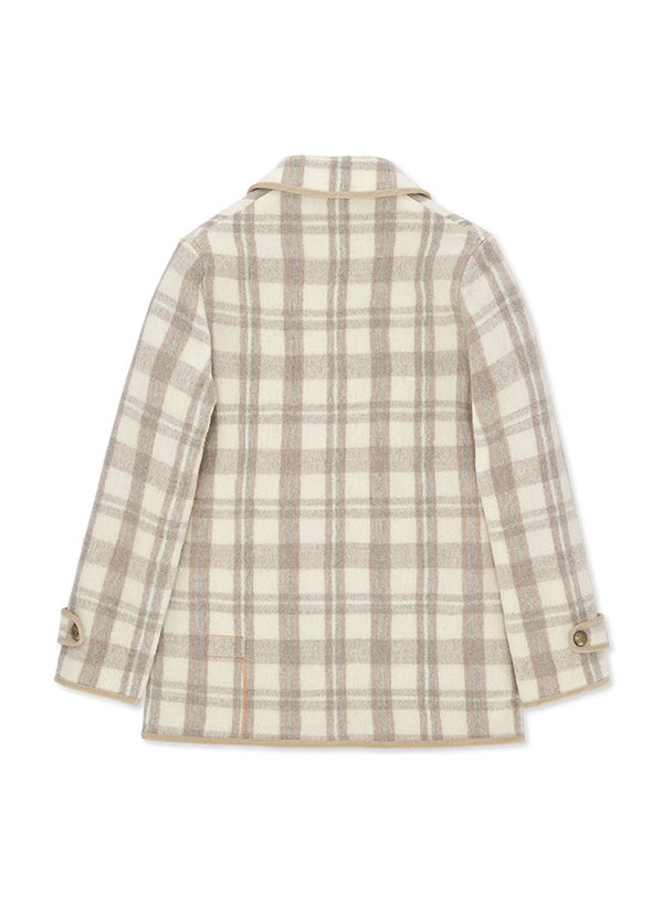 Fortela Mix Color Check Pattern Wdanielle Jacket - MIx-Mix - 40 (All Sizes) AND Rabanne SAC A MAIN Silver Sequin Bag - Silver - O/S (All Sizes)