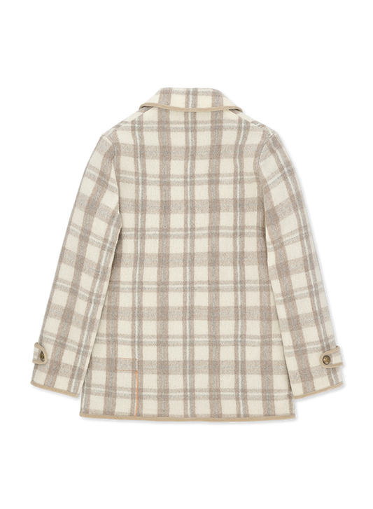 Fortela Mix Color Check Pattern Wdanielle Jacket - MIx-Mix - 40 (All Sizes) AND Rabanne SAC A MAIN Silver Sequin Bag - Silver - O/S (All Sizes)