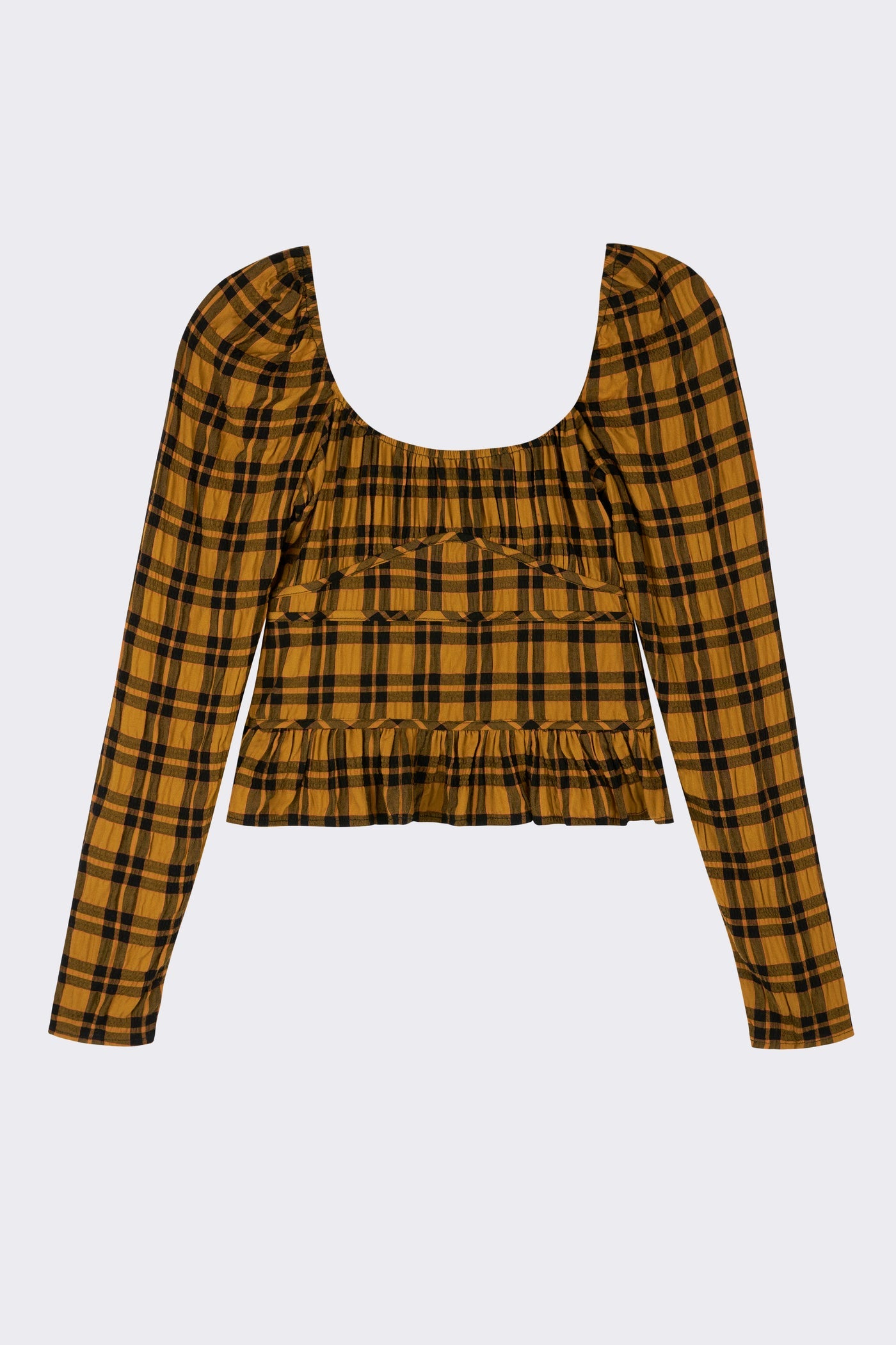 Carter Rib Knit Pant- All Sizes-(Salt & Pepper), Paris Rib Knit Cardigan- All Sizes-(Salt & Pepper), Salma Stretch Bodice Top - ALL SIZES (Gold Plaid), Funnel Topp-All Sizes-(Cinnamon), Funnel Top- All Sizes-(Jade)