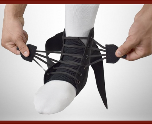 Ankle Support EZ Tie Figure 8 Straps (all Sizes)