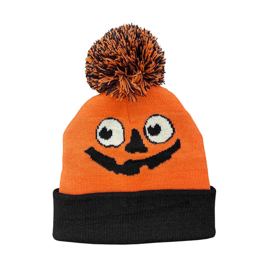 Beistle Jack O' Lantern Pom Beanie