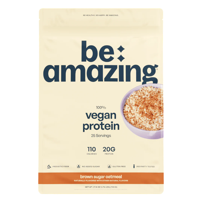 BEAM Vegan Protein Brown Sugar Oatmeal 25 Serv (V2)(27.8 Oz)