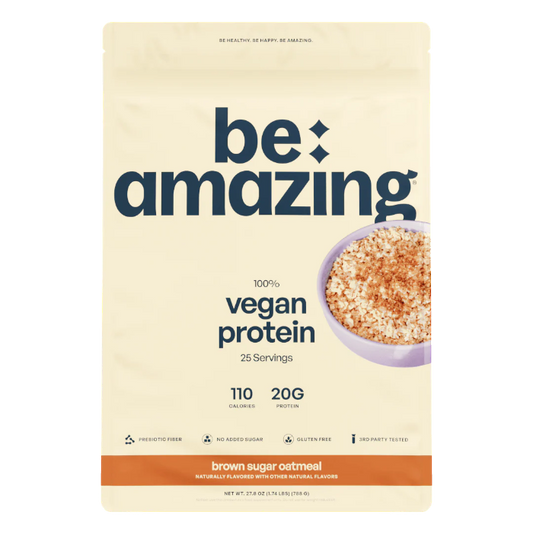 BEAM Vegan Protein Brown Sugar Oatmeal 25 Serv (V2)(27.8 Oz)