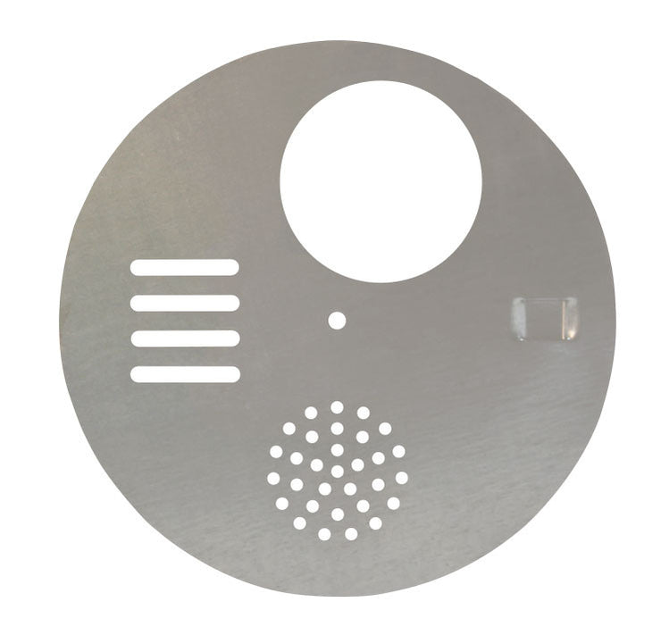 Entrance Disc  Stainless Steel