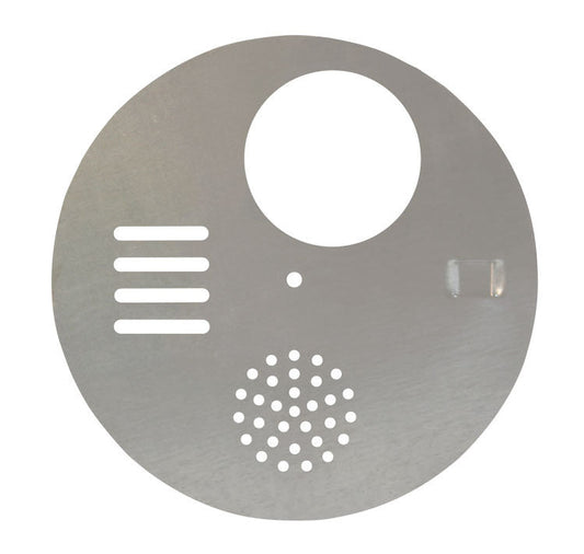 Entrance Disc  Stainless Steel