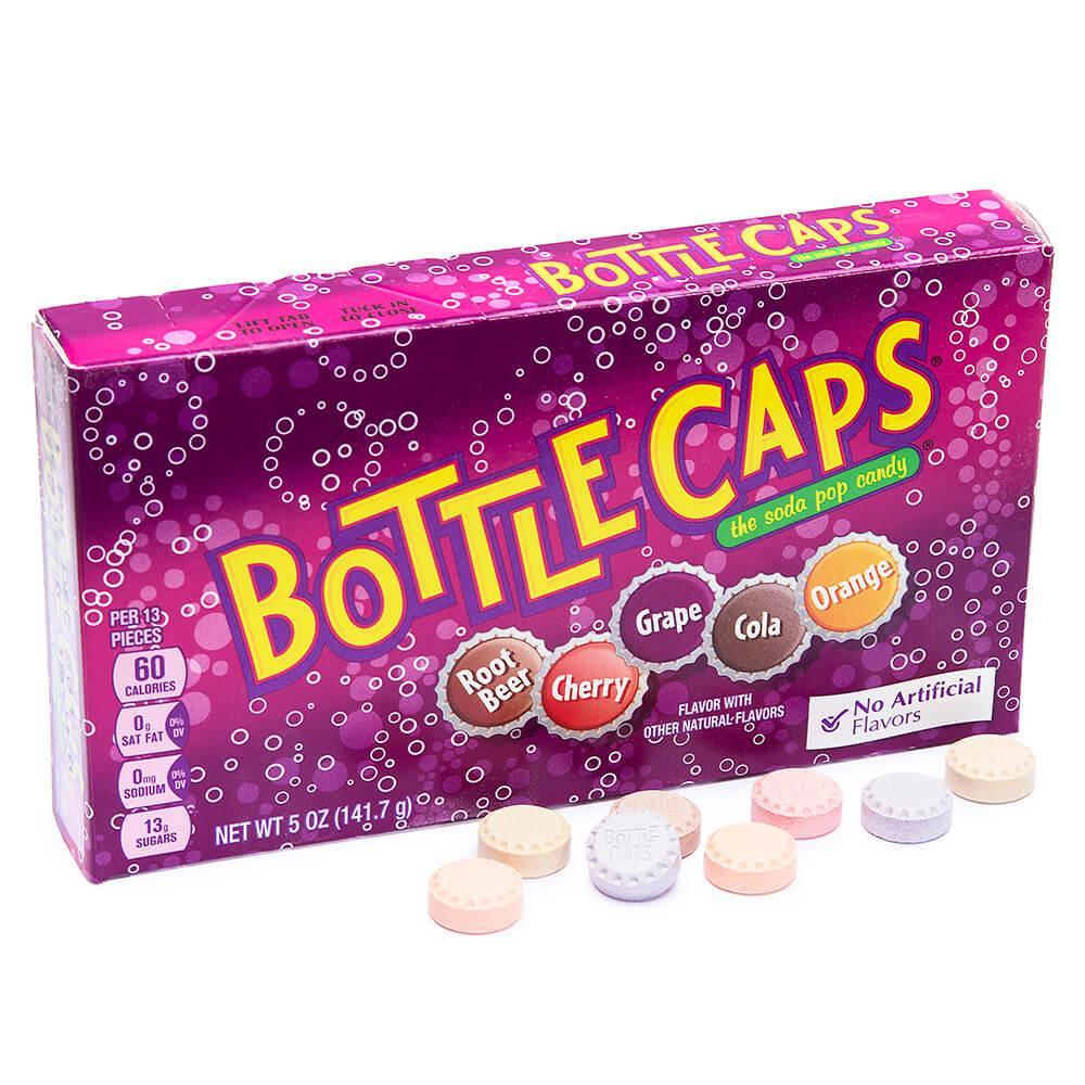Bottle Caps Candy 5-Ounce Packs: 10-Piece Box