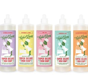 Rebel Green Lavender-Grapefruit Dish Soap 16 Ounce 4 Pack