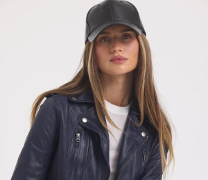 Grace Leather Jacket (color: Mineral, Walnut) (all Sizes / All Styles)