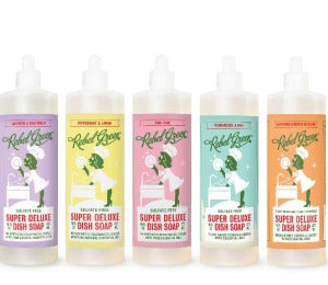 Rebel Green Unscented Dish Soap 16 Ounce 4 Packs