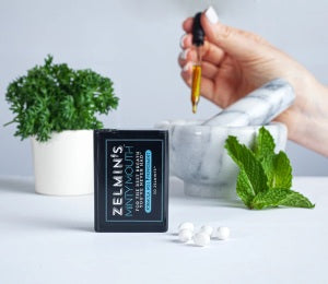Zelmin's Breath Mints  Parsley Seed Oil Capsules, Spearmint 3 Pack