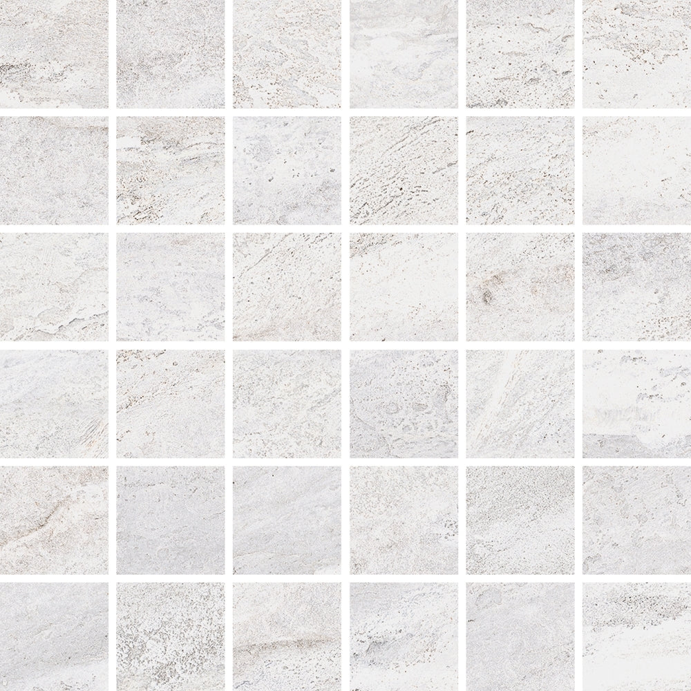 LE DOLOMITI MOSAICO WHITE 30X30 NAT