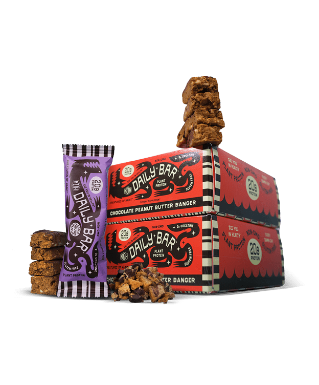 Kreature Bar (flavor: Peanut Butter Banger, 2.4 Oz. Bar)(12 Pack Box)