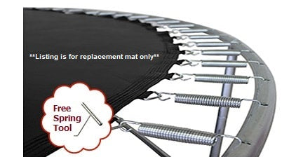 15 Ft. Frame Trampoline Jump Mat (All Jump Mat Sizes)(All Ring Counts)