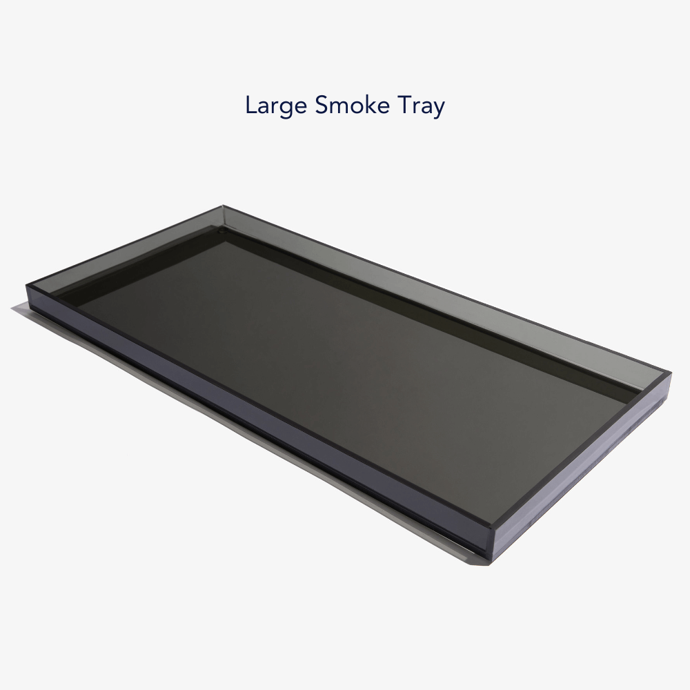 Smoke Grey Large Overflow Tray Large Overflow Tray Bronze