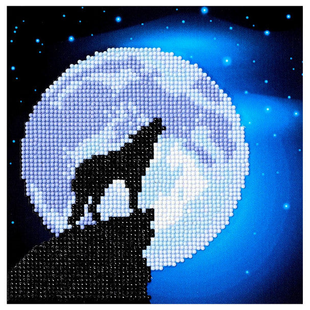 Wolf Moon Beginner Art Kit (8" X 8")