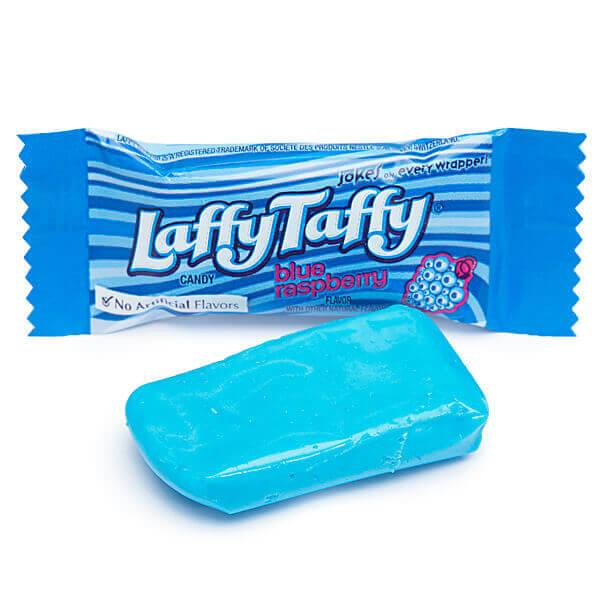 Laffy Taffy Candy - Blue Rasp: 145-Piece Tub