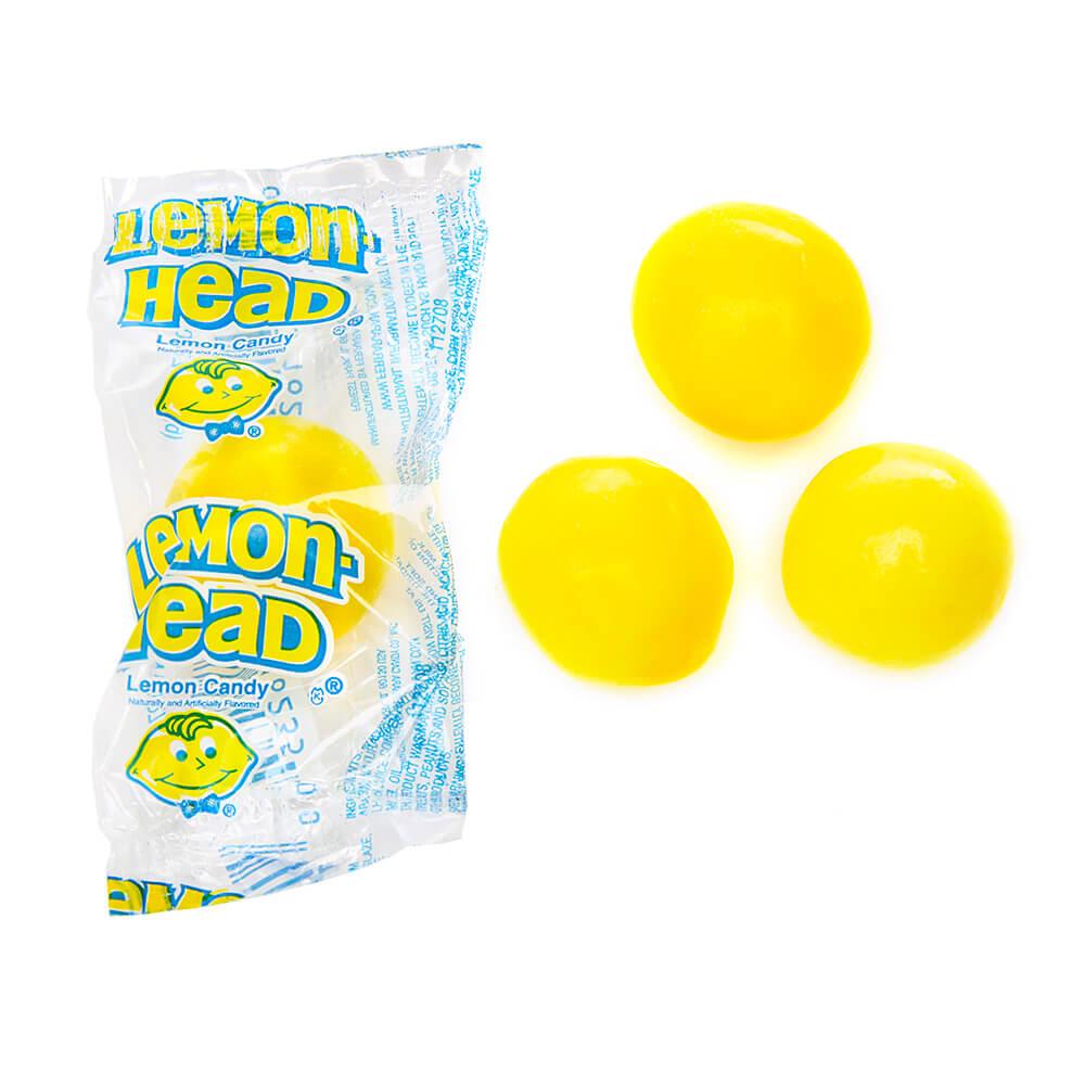 Lemonhead Candy: 150-Piece Tub