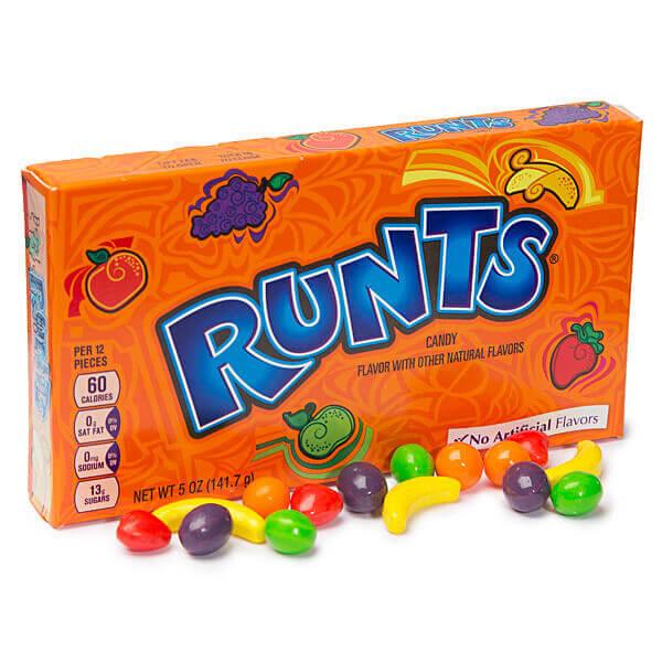 Runts Candy 5-Ounce Packs: 12-Piece Box