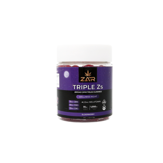 Triple Z's Gummies (30 Count Jar) (all Flavors)