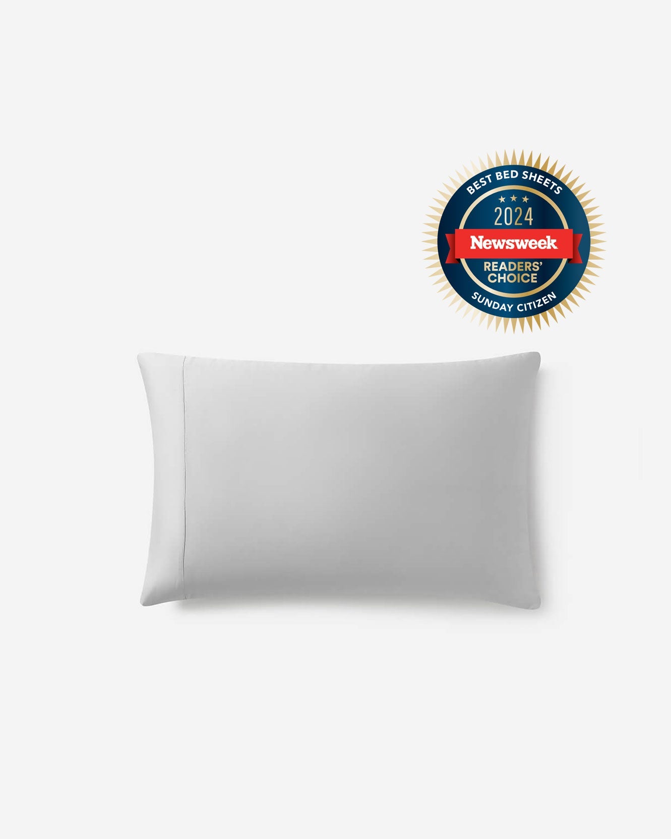 Silky Ecovero Pillowcase (colors: Off White, Light Blue, Pink)
