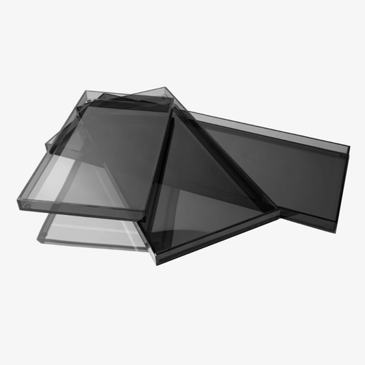 Smoke Grey Large Overflow Tray Large Overflow Tray Bronze