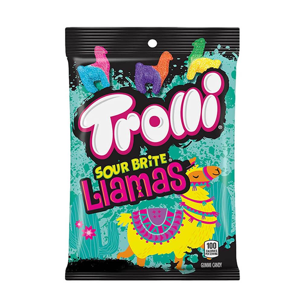 Trolli Sour Brite Llamas Gummy Candy: 3LB Box