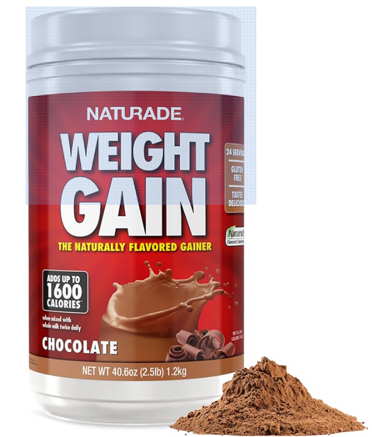 NATURADE Weight Gain 40.6 OZ (24 Servings)(Flavors: Chocolate)